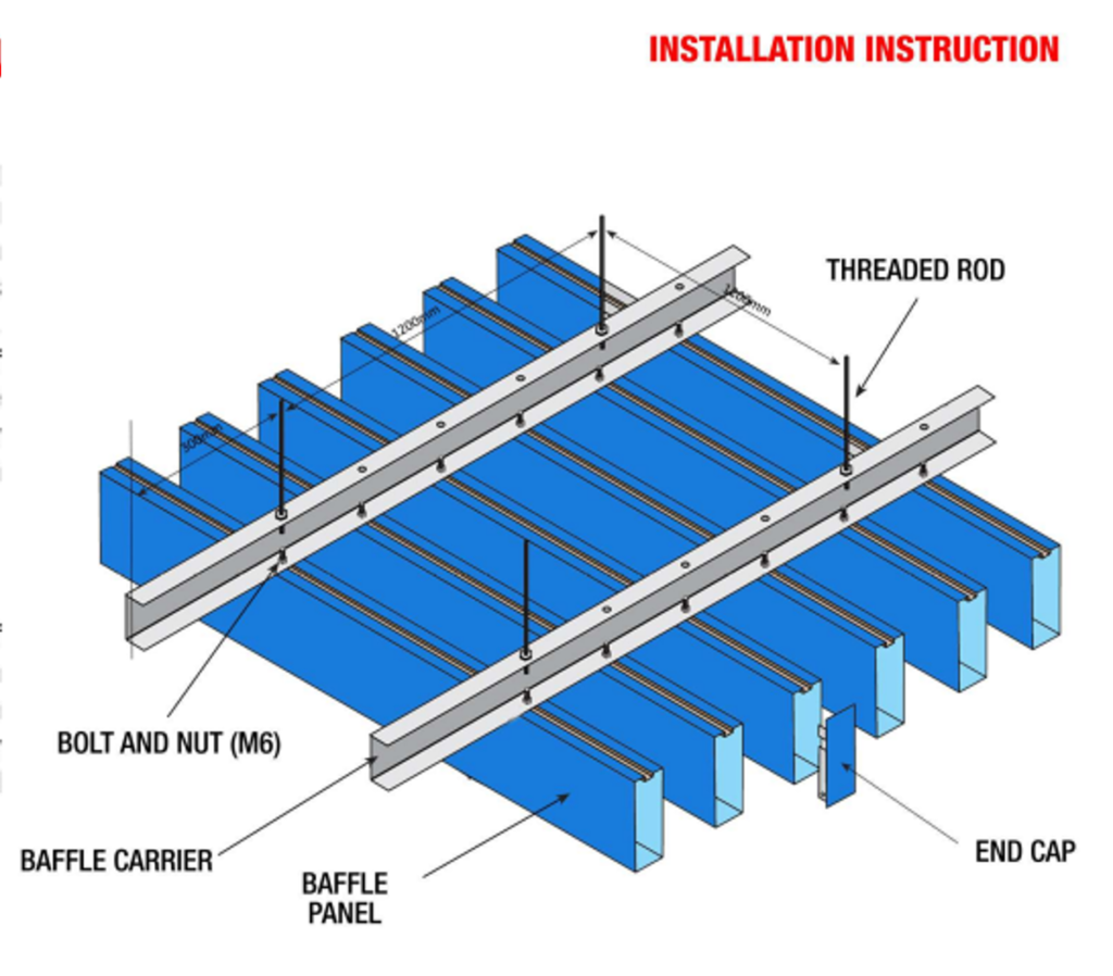 Baffle Ceiling Topway Contracts